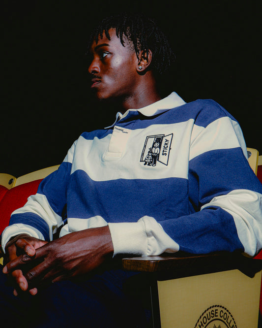 The Stripped Student Pullover