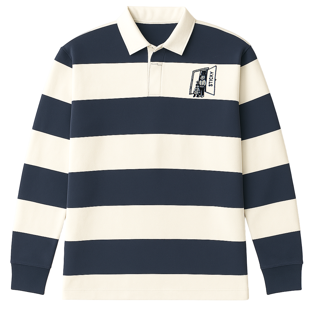 The Stripped Student Pullover